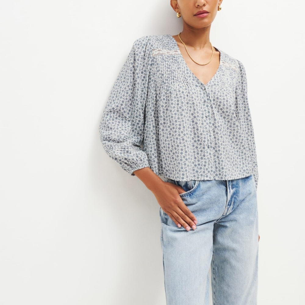 NWT Reformation Livvy Top